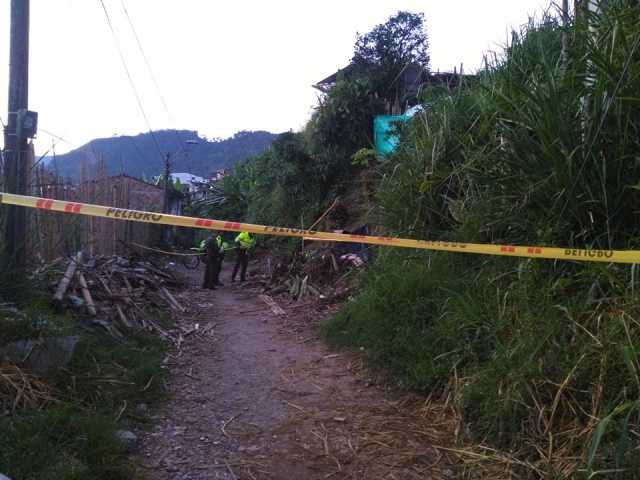 Foto | Cortesía Samir Londoño CNC | LA PATRIA El cuerpo lo hallaron en la carrera 3.ª, entre calles 11 y 12.