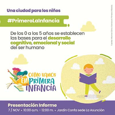 Presentan informe de primera infancia