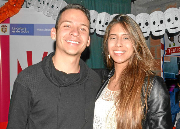 Juan Manuel Zapata González y Geraldine Santa Acosta.