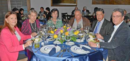 Alicia de Sossa, Martha Cecilia de Rivillas, Ana Lucía Botero, Carlos Monsalve Muñoz, Gustavo Rivillas Osorio y Álvaro Sossa Pue