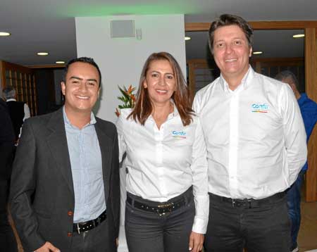 Juan Camilo Grisales Pineda, Olga Piedad Peláez Castaño y Carlos Andrés Duque Quintero.