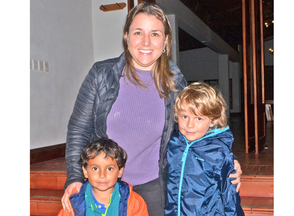 Manuel Cardona Aristizábal, Jimena Aristizábal López y Rafael Cardona Aristizábal.