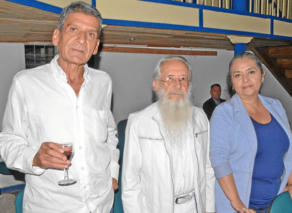 Erin Donaldson, Carlos García Rivera y Nadin Marmolejo Sevilla.