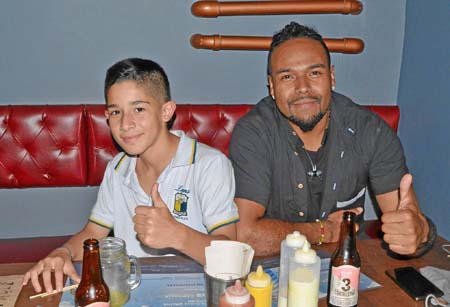 Juan Sebastián Colorado y Rigy Alexánder Valentte compartieron en La Prole.