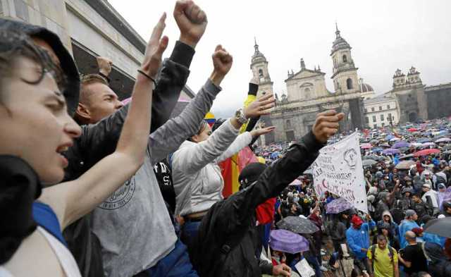 Los colombianos mostraron en las calles su malestar social al Gobierno de Duque.