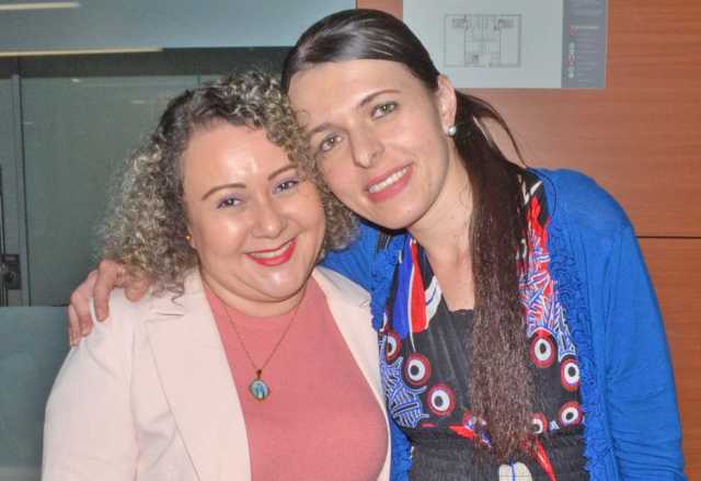 Clara Helena Salgado Riaño y Mónica Salazar Zuluaga.