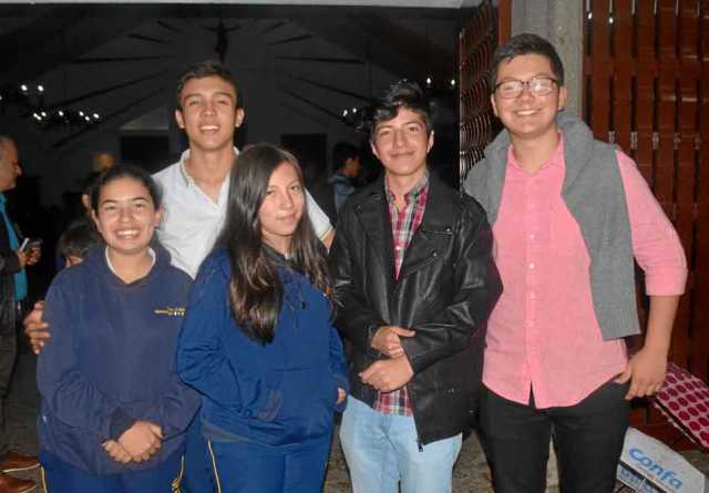 Emilia Hernández Castaño, Jerónimo Mosquera López, Ángela María Ojeda Ojeda, Miguel Valencia Gómez y Miguel Castillo Cuitiva. 