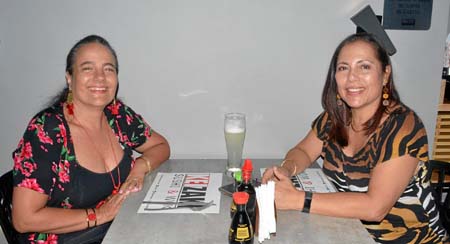Olga Lucía Mejía Trujillo invitó a María Teresa Mejía Trujillo a un almuerzo en el restaurante Keisaki.