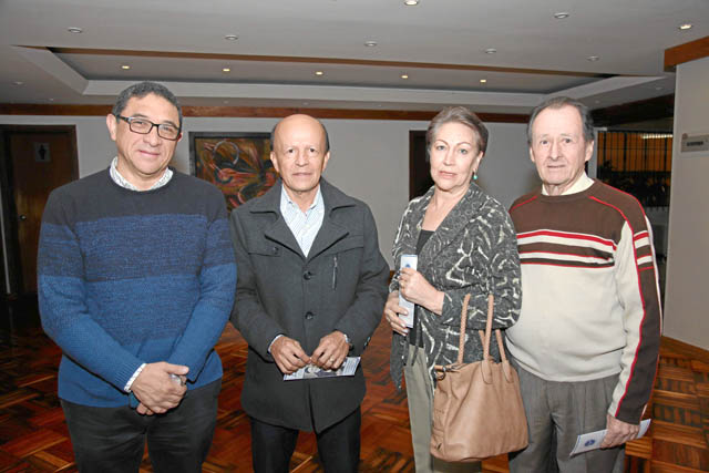 John Jairo Osorio, Duván Marín Martínez, Luz Amparo Duque y Miguel Ramírez