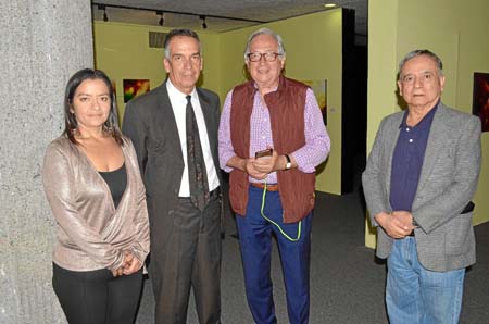 Catalina Gómez Ríos, Diego Franco Molina, Luis Guillermo Giraldo Hurtado y Octavio Hernández Jiménez.