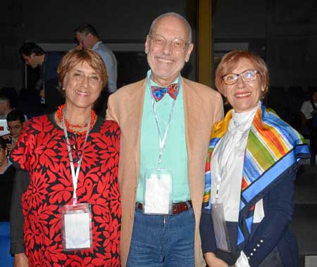 María Costa Leonardo, Luigi Bistaguino e Ivania Milenkovic.
