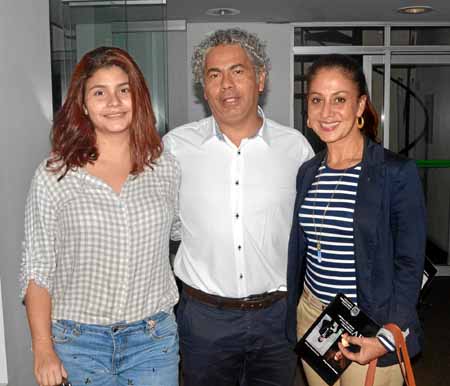 Evaluna Ramírez Montes, Carlos Augusto Ramírez Castaño y Claudia Leguizamón Londoño.