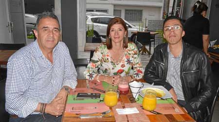 En Patacrock compartieron Pedro Nel Ospina Vélez, María Beatriz Gutiérrez Arbeláez y Daniel Ospina Gutiérrez.