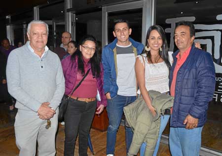 Henry Moncada Ovalle, Luz Eugenia Moncada Ovalle, Juan Sebastián Grisales Noreña, Laura Guzmán Moncada y Herman Iván Moncada Ova