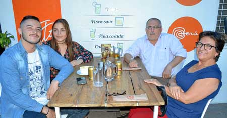 Daniel Alejandro Muñoz Marín, María del Sol Gómez Betancourt, Jairo Gómez Hincapié y Ana Pastora Betancourt García fueron a Tito