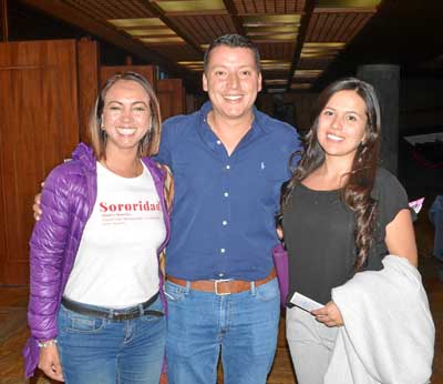Lina López Castrillón, Sebastián Soloza Hurtado y Manuela Martínez Espitia. 
