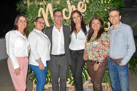 Manuela Arce Ocampo, Bibiana Valencia Marín, César Augusto Echeverri Orrego, Ángela María Lora Chavarría, Lina León y Jorge Alon