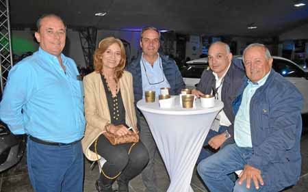 Juan Carlos Gómez Muñoz, Elsa Uribe Gómez, Jorge Alberto Vélez Jaramillo, Fernando Duque Echeverri y Francisco Javier Jaramillo 