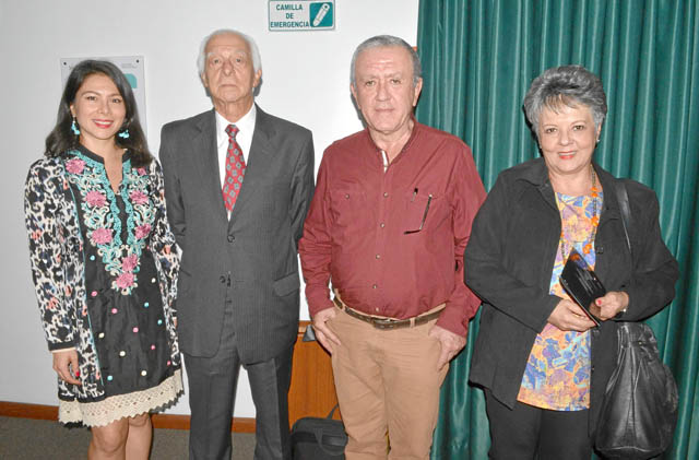 Ana María Echeverry Bernal, Manuel Echeverry López, Juan Jiménez Mejía y Carmenza Jiménez Mejía.
