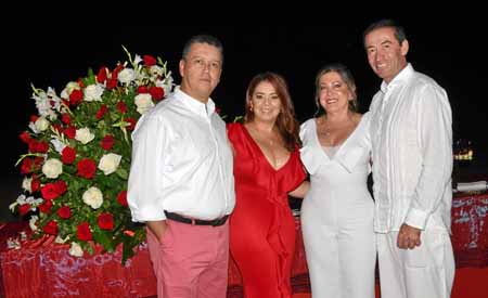 Luis Fernando Becerra González, Lina María González Bermúdez, Victoria Hoyos Fernández y Fernando García Alzate.