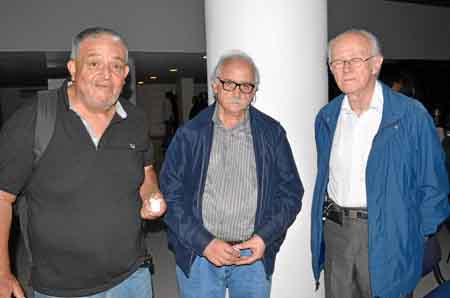 José Fernando Parra Naranjo, Jorge Eduardo Duque Villegas y Jorge Enrique Henao Vélez.
