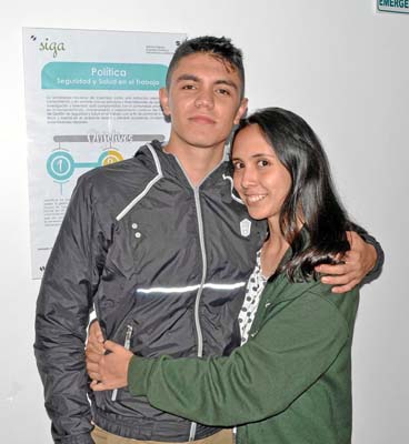 Felipe Castro Trujillo y Valeria López Ospina.