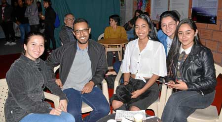 Daniela Erazo González, Daniel López Hernández, Paula Daniela Rojas Claros, Laura Arias Mejía y Andrea Orozco González.