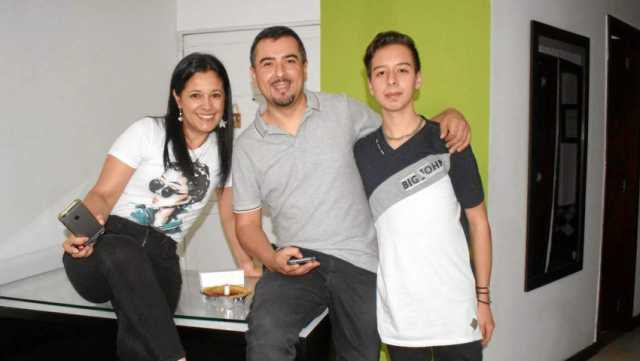 Celebraron el cumpleaños de Yon Alexánder Salazar dando gracias por permitirle a la familia reinventarse para enfrentar estos ti