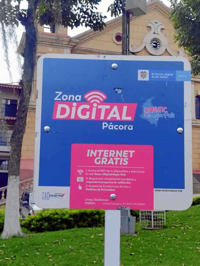 Internet gratis en el parque