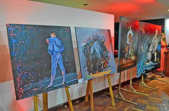 Algunas de las obras que podrá observar. El ingreso es gratuito. 