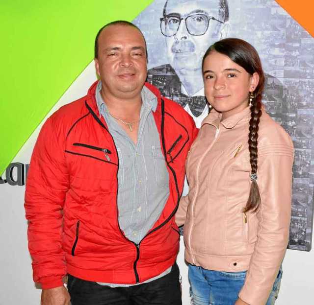 Néstor Fabio Marín Quintero y María Fernanda Marín Campuzano.