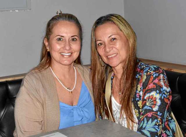 Martha Patricia Zárate Garzón y Claudia Mónica Zárate Mahecha estuvieron en Keisaki.