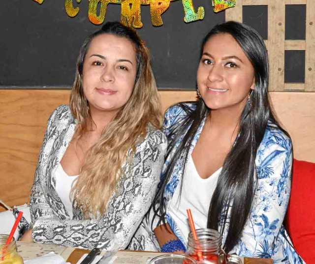 En Changó, Lorena Hernández López fue festejada con una comida por María Isabel Moreno Flórez.