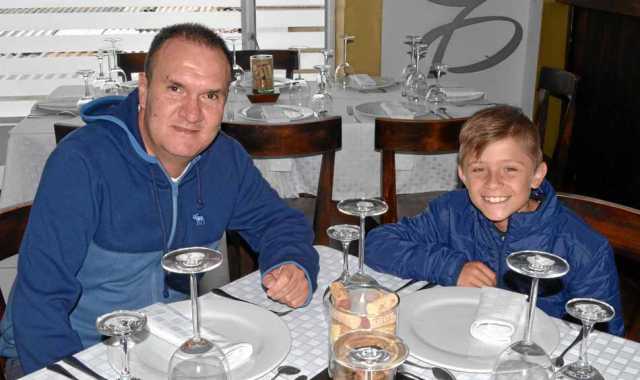 En Vino y Pimienta se reunió el chef Jorge Mario Gómez Londoño con su sobrino Simón Giraldo Castaño. 