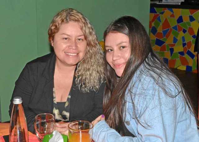 Jackeline Carvajal Tangarife y Luisa María Quintero Carvajal estuvieron en La Gringa mexicana.