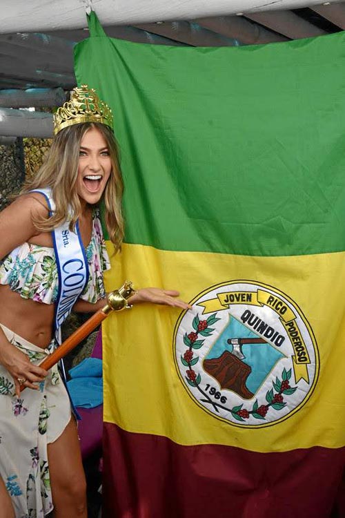 Miss Colombia en Anato