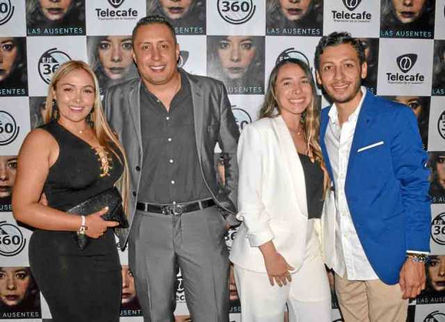 Angélica María Duque Castaño, Andrés Mauricio Jurado Villamil, María Fernanda García Cortés y Emmanuel Velásquez Grisales.