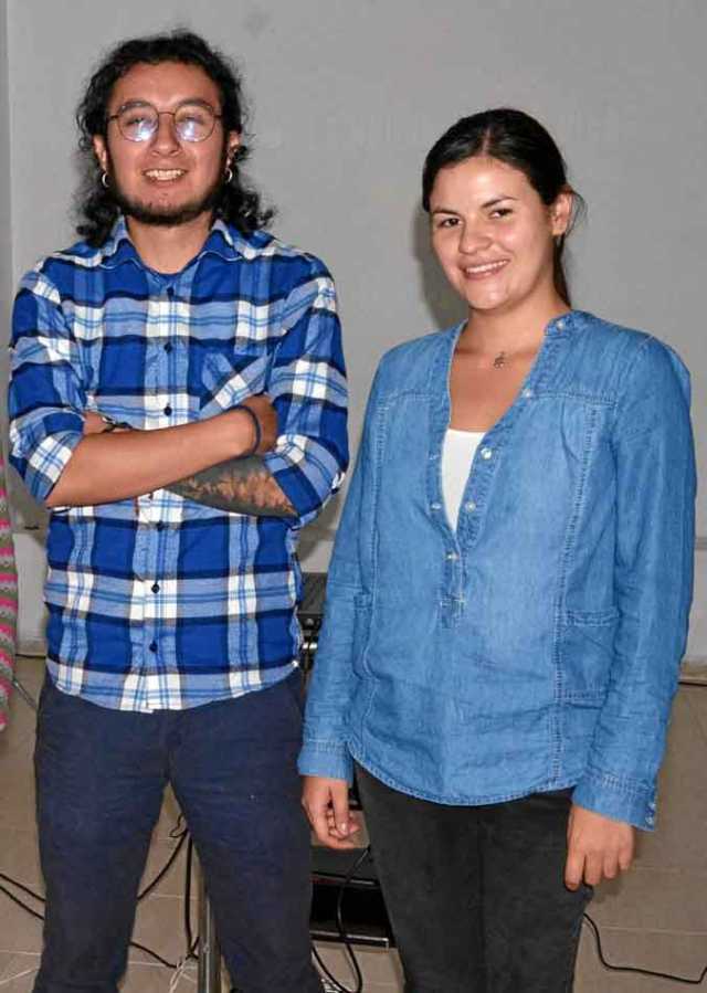 Sebastián Párraga Ardila y Manuela López Amézquita.