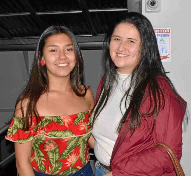 Natali Santa Giraldo y Andrea Mejía Ríos.