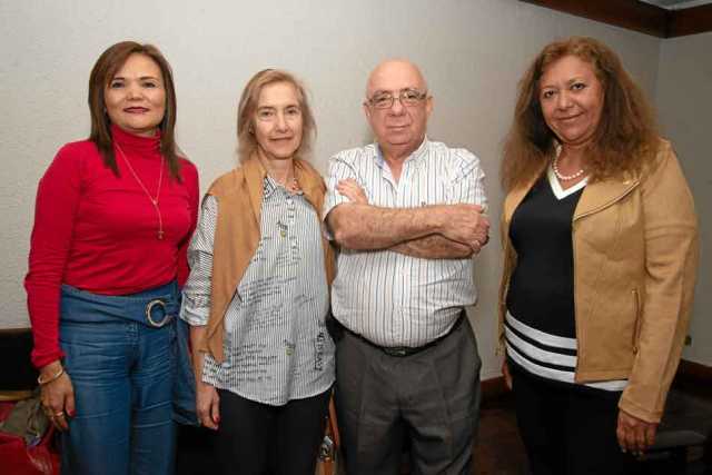 Gloria Carmenza Pérez, Gloria Inés Trujillo, José Fernando Estrada y Martha Lucía Quintero.