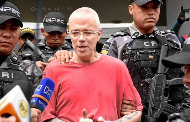 Uno de los peores criminales de la historia de Colombia, Jhon Jairo Velásquez Vásquez, alias Popeye, jefe de sicarios del capo d