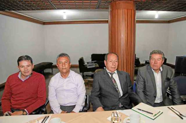Rúben Darío Sánchez, Luis Largo Cortes, Silvio Rivera Torres y Uriel Torres Castaño. 