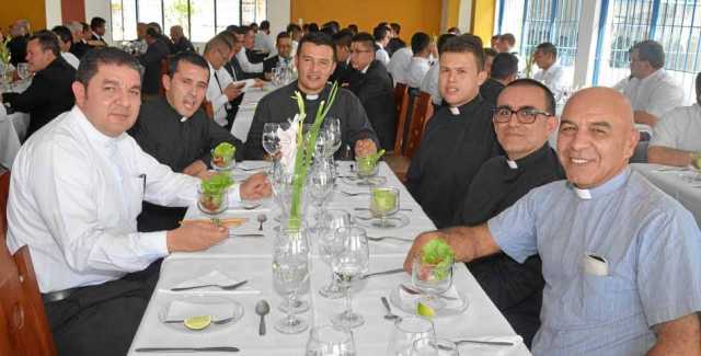 Sacerdotes: Leonardo Ramírez Jaramillo, Héctor Ramírez Gaviria, Germán Alberto Ruiz Cañas, Johan López Cárdenas, Guillermo Garcí