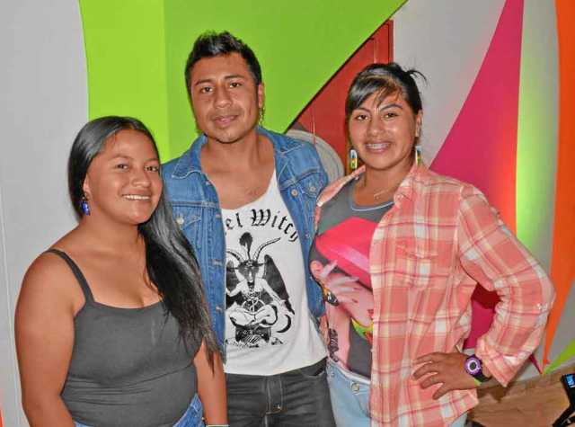 Verónica Alpala Alpala , Darwin Mauricio Canacuan Cumbalaza e Isabel Puerres Rodríguez .