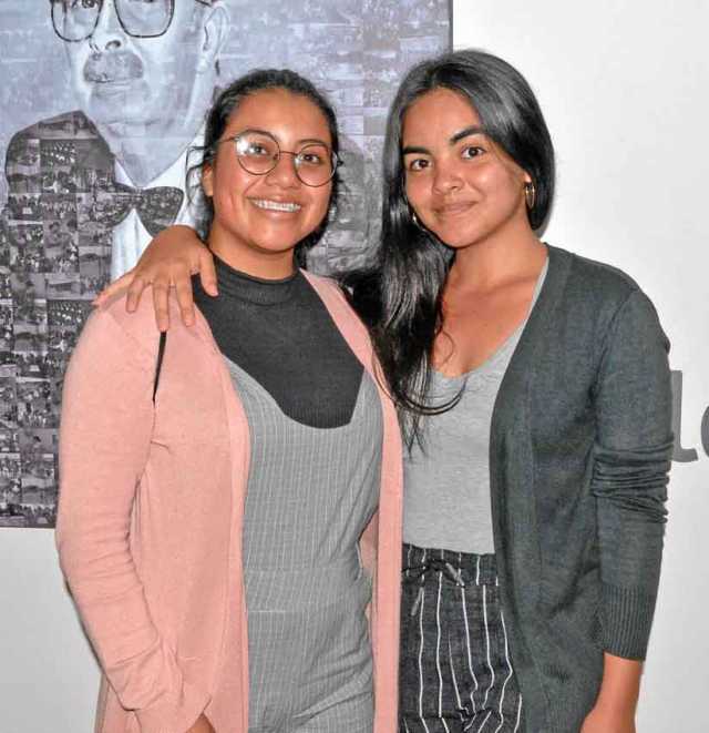 Sandy Paola Rojas Hernández y Carolina Martínez Artunduaga. 