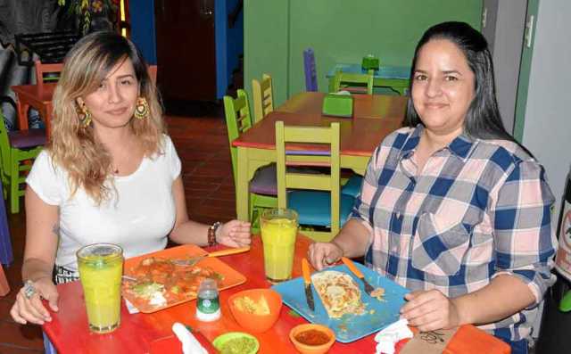Lady Sierra Zapata y Luz Amanda Soto Arboleda compartieron en La Gringa Mexicana.