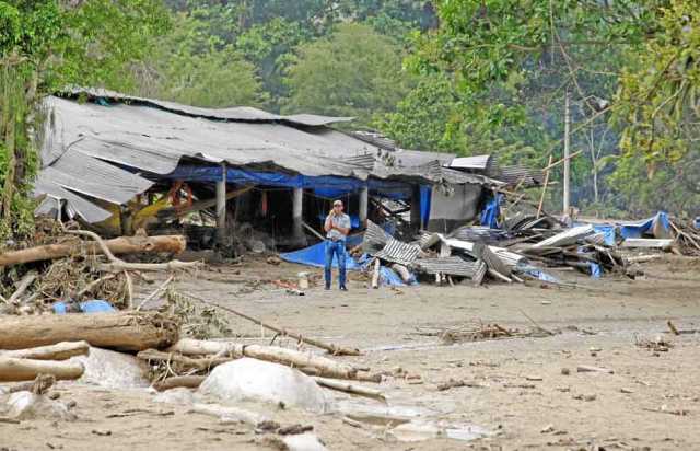 Las personas desaparecidas vivían en zonas pobres de las veredas El Guamo, Barro Blanco y Boquerón, que resultaron afectadas por