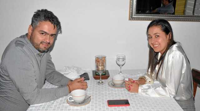 Juan Carlos Mejía Cuartas y Valentina Sanz.