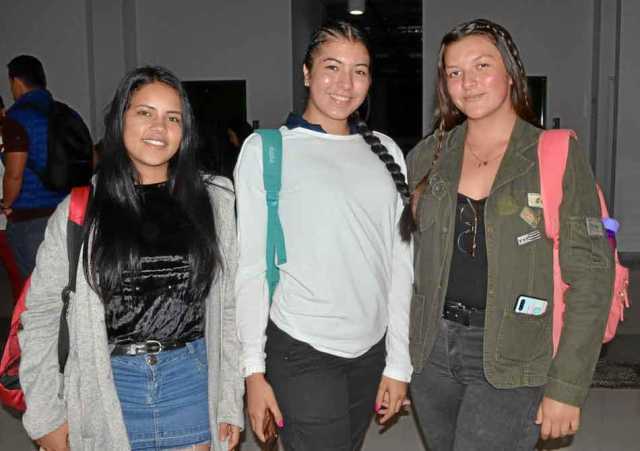 María Alejandra Correa, Stefhany Duque Herrera y Laura Camila Valencia Jaramillo.