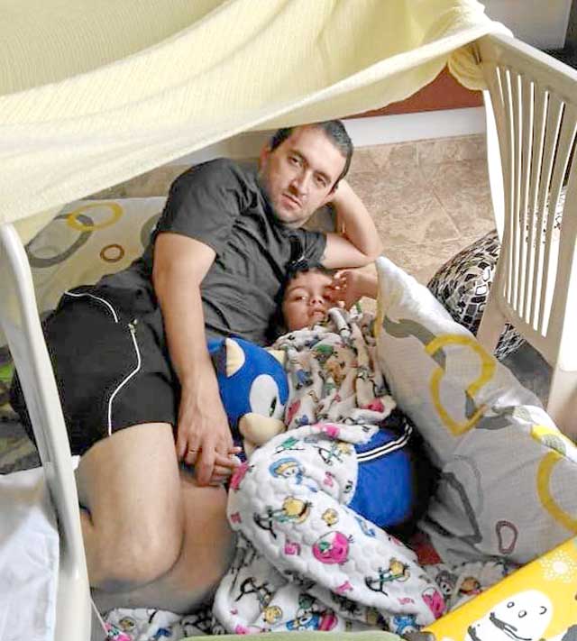 Alejandro Posada Restrepo y su hijo, Matías Posada Gálvez.